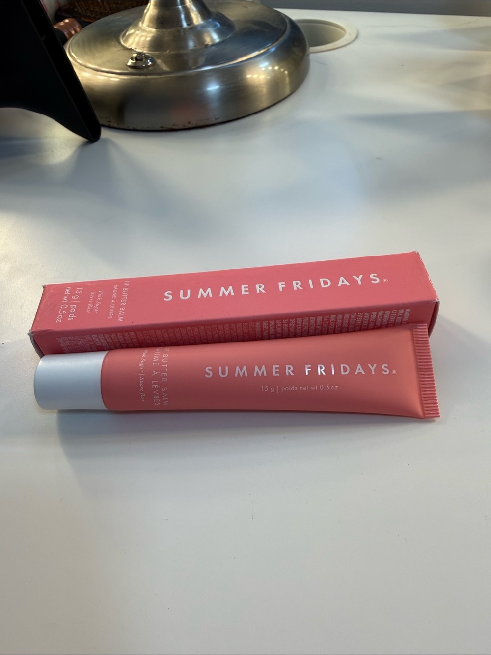 Summer Fridays Pink Tinted Butter Balm Lip & Cheek Tube